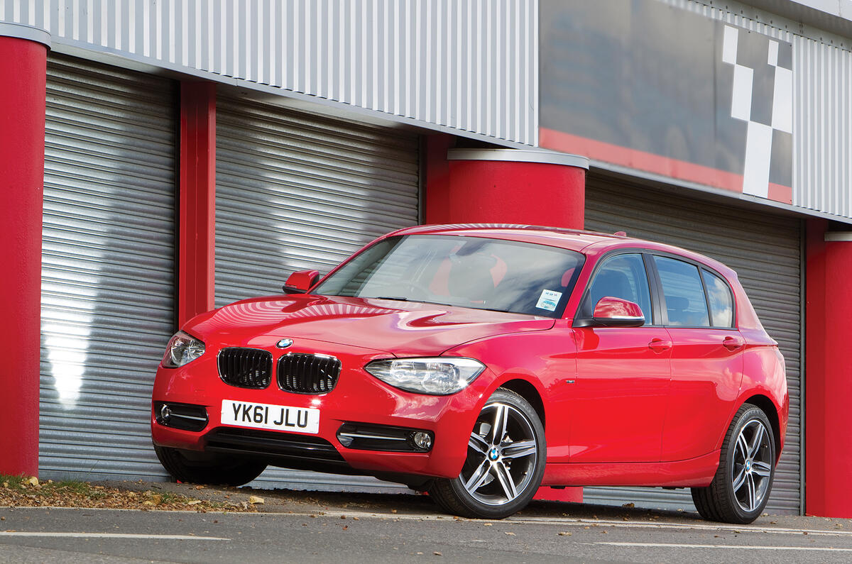 Eight-speed torque converter automatic is unique in the compact class 3.5 star BMW 1 Series