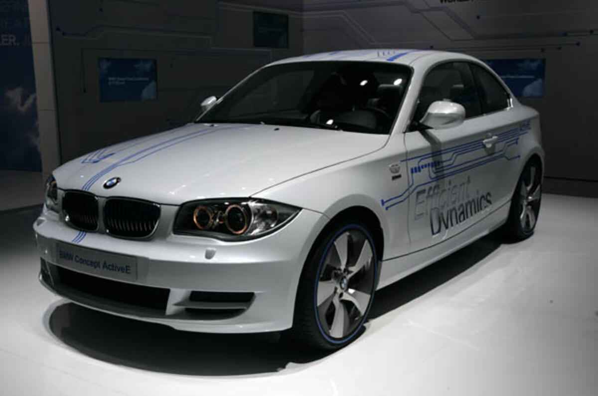 Detroit show: Electric BMW 1-series