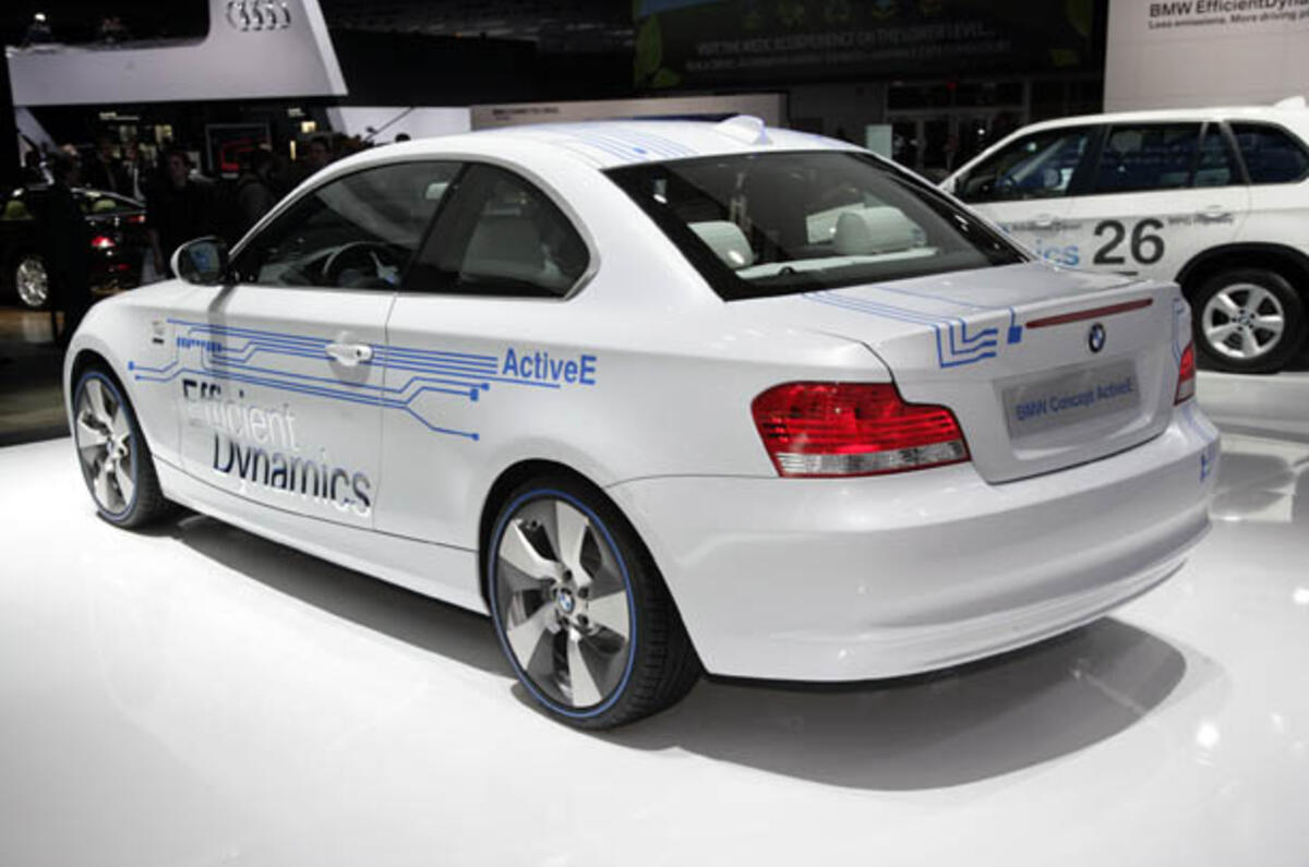 Detroit show: Electric BMW 1-series
