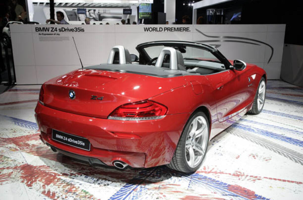 Detroit motor show: Hot BMW Z4