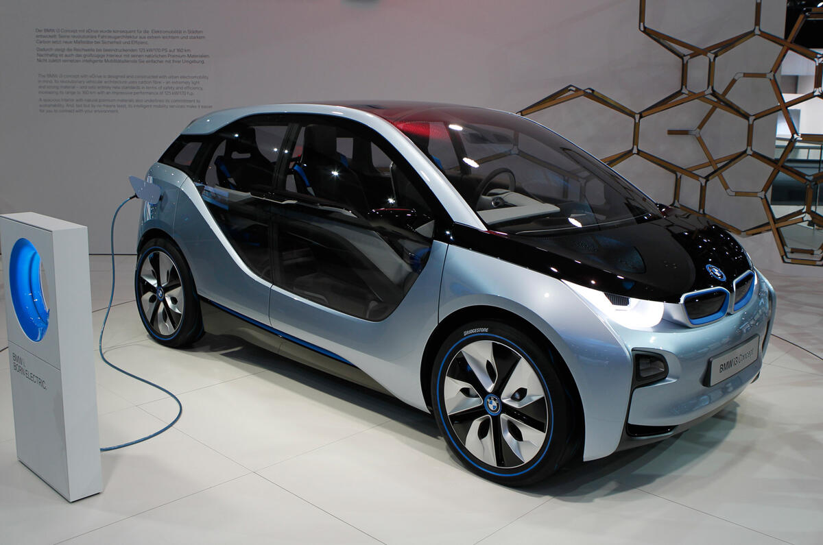 no title Frankfurt show: new BMW i3