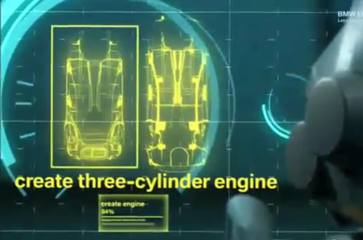 no title BMW reveals new 3cyl engine