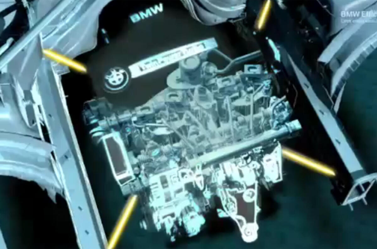 no title BMW reveals new 3cyl engine