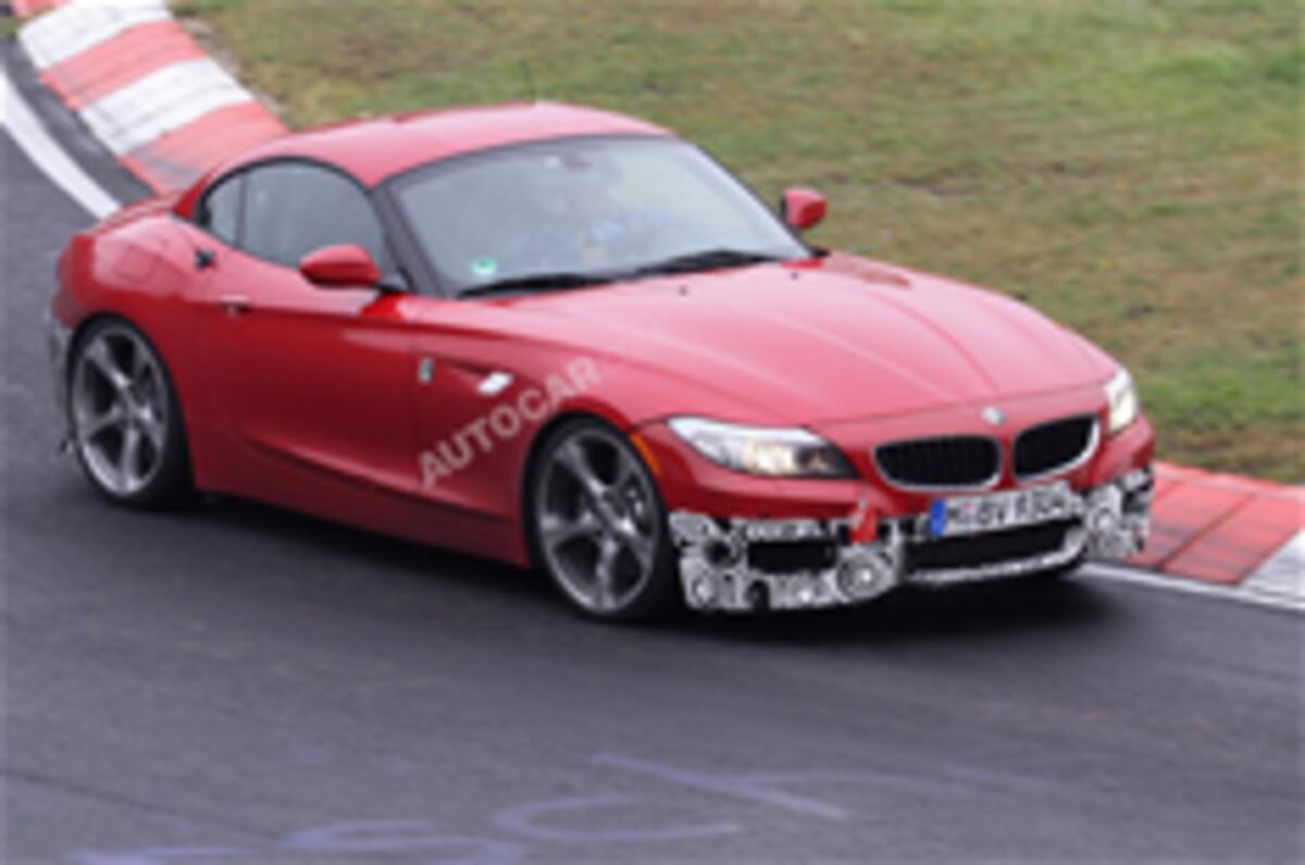 BMW Z4 M Sport package spied