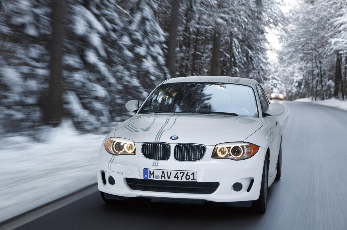 BMW unveils electric 1-series