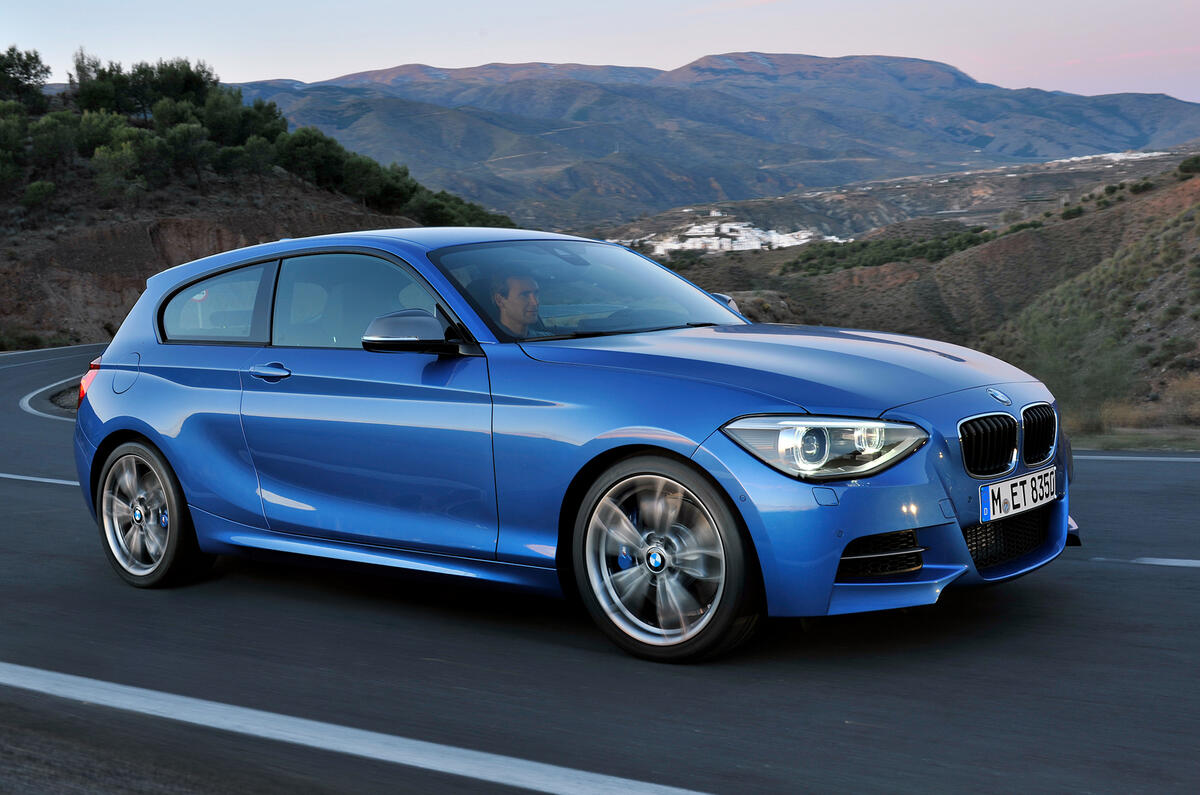 Three-door BMW 1-series uncovered