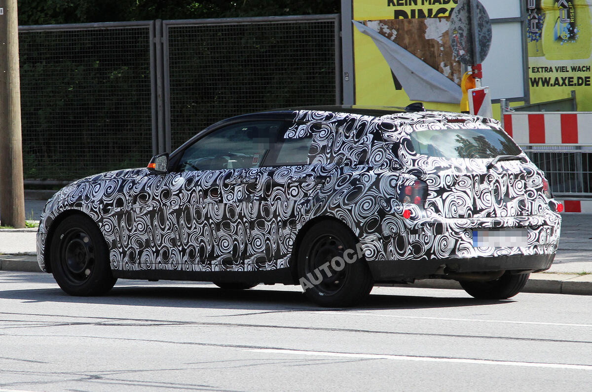 no title Next BMW 1-series uncovered