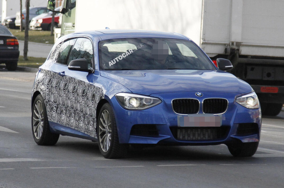 Hottest BMW 1-series spied