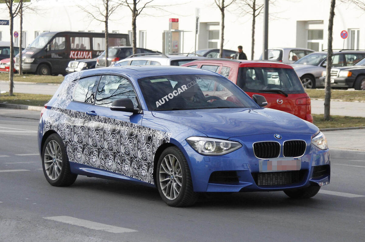Hottest BMW 1-series spied