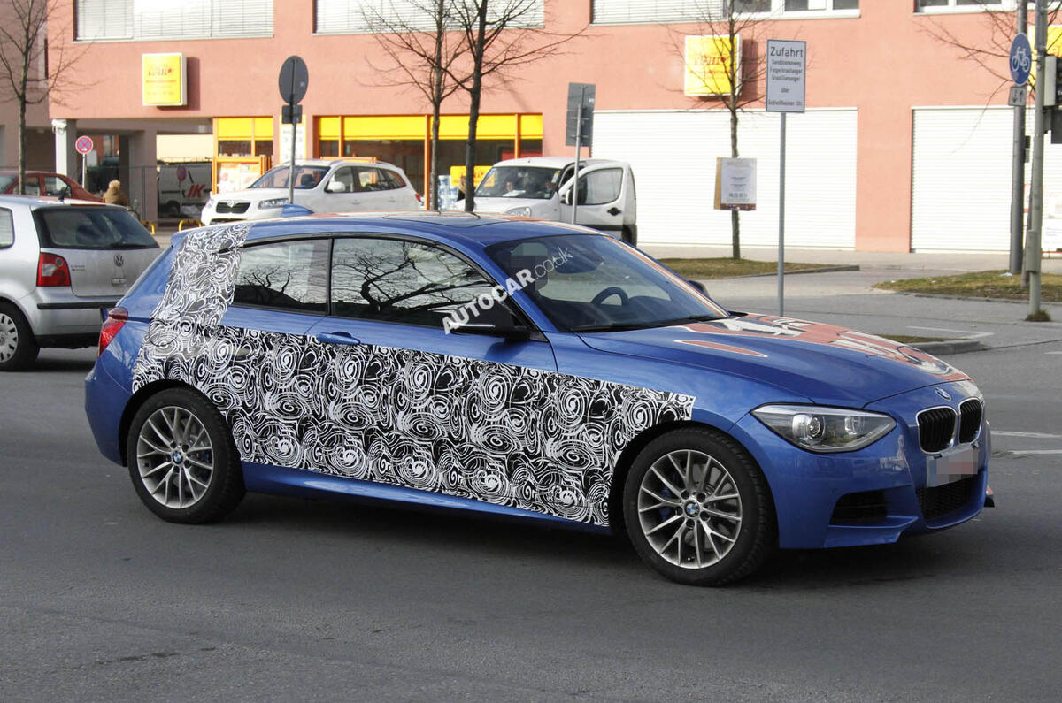 Hottest BMW 1-series spied