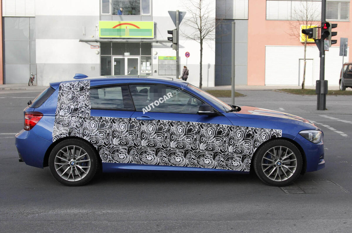 Hottest BMW 1-series spied