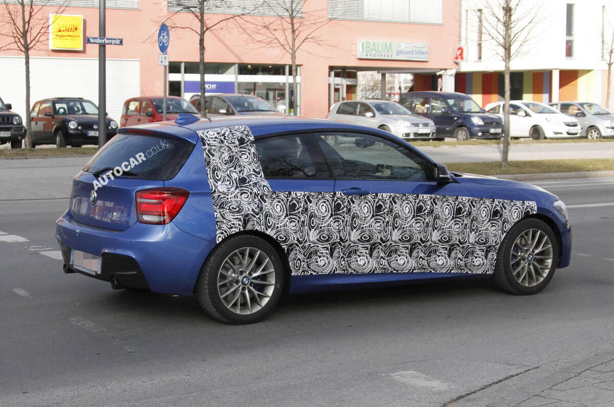 Hottest BMW 1-series spied