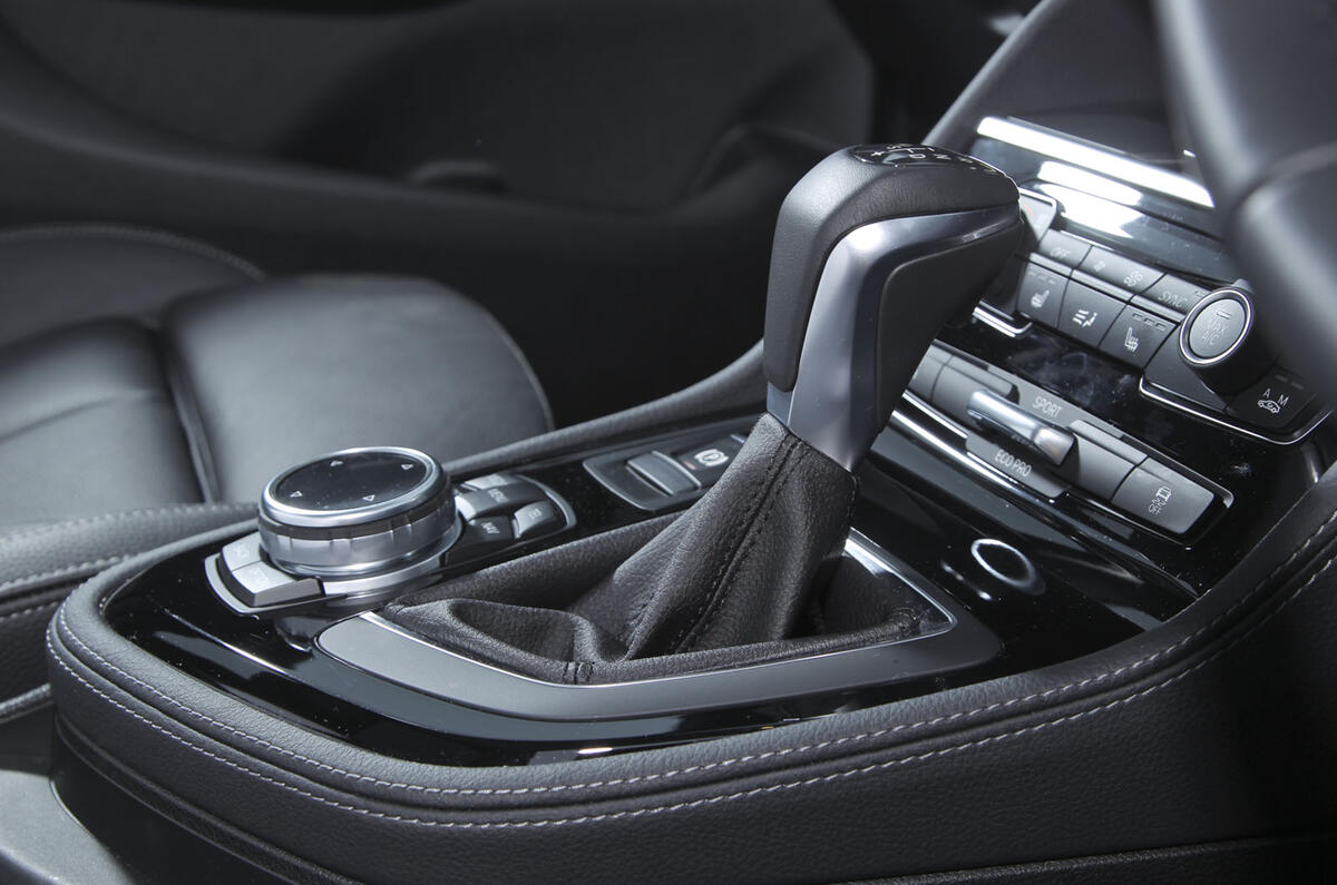 BMW's automatic gearstick