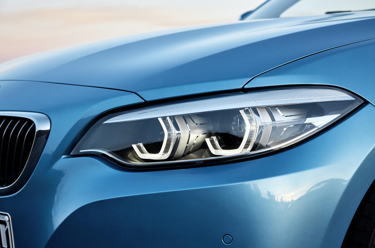 BMW 2 Series Convertible LED headlights