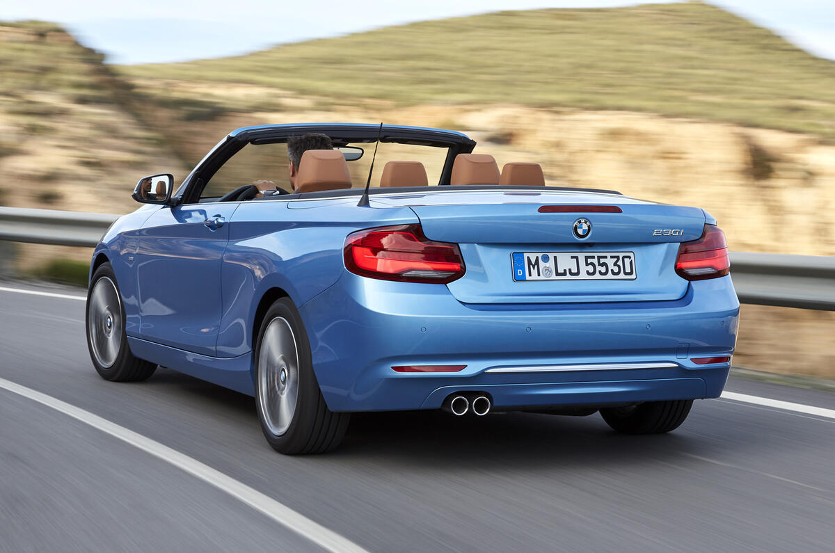 BMW 2 Series Convertible rear
