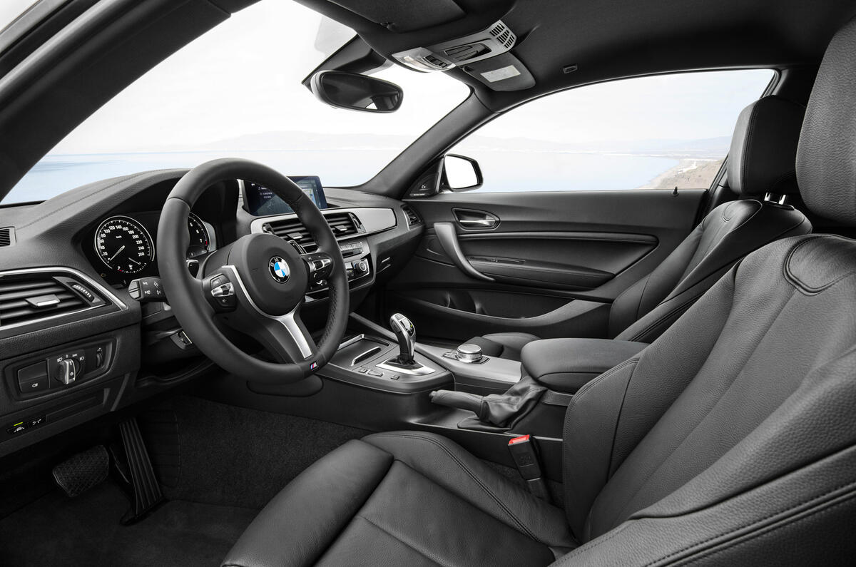 BMW 2 Series Coupé interior