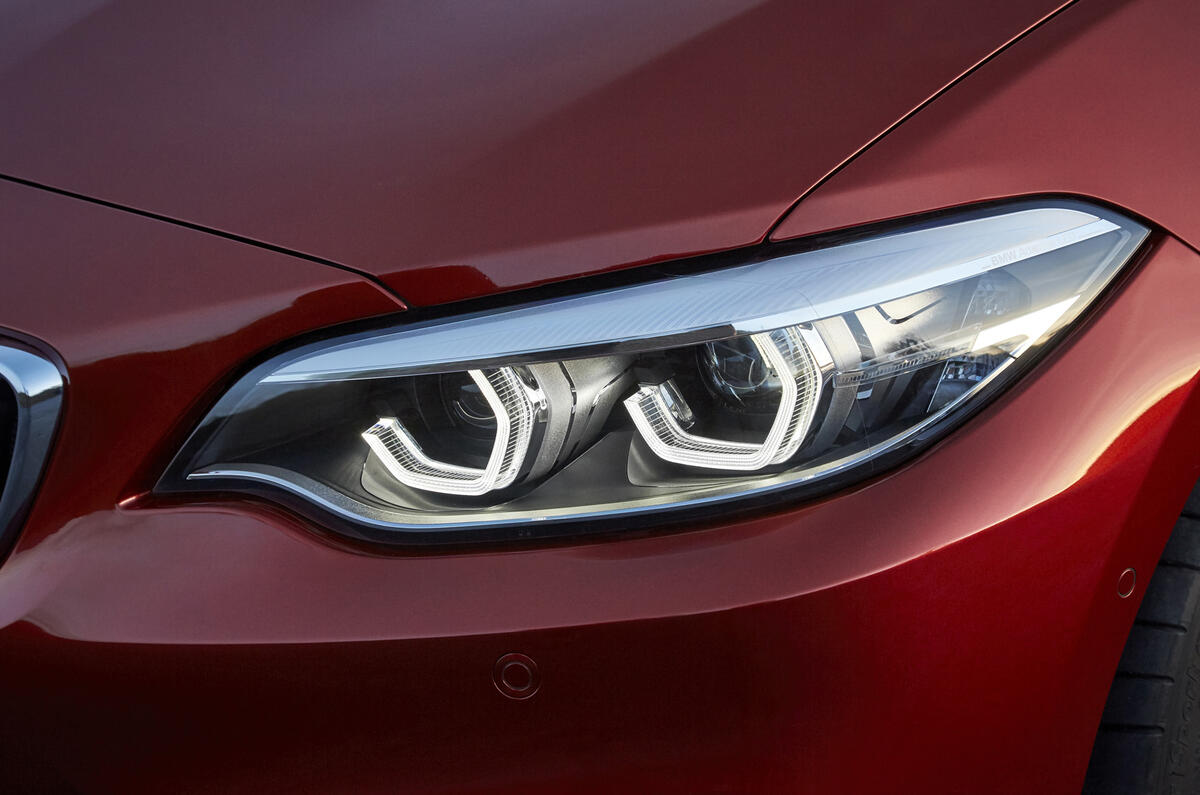 BMW 2 Series Coupé LED headlights