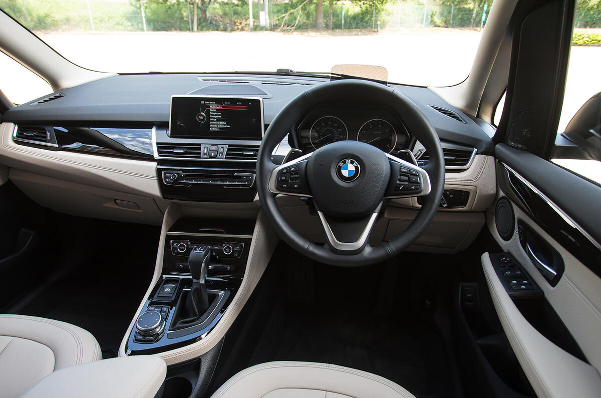 BMW 2 Series Gran Tourer dashboard