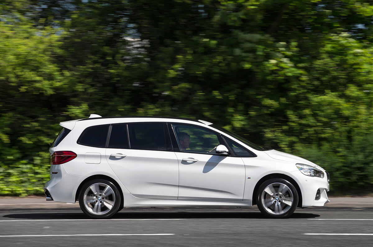 BMW 2 Series Gran Tourer side profile