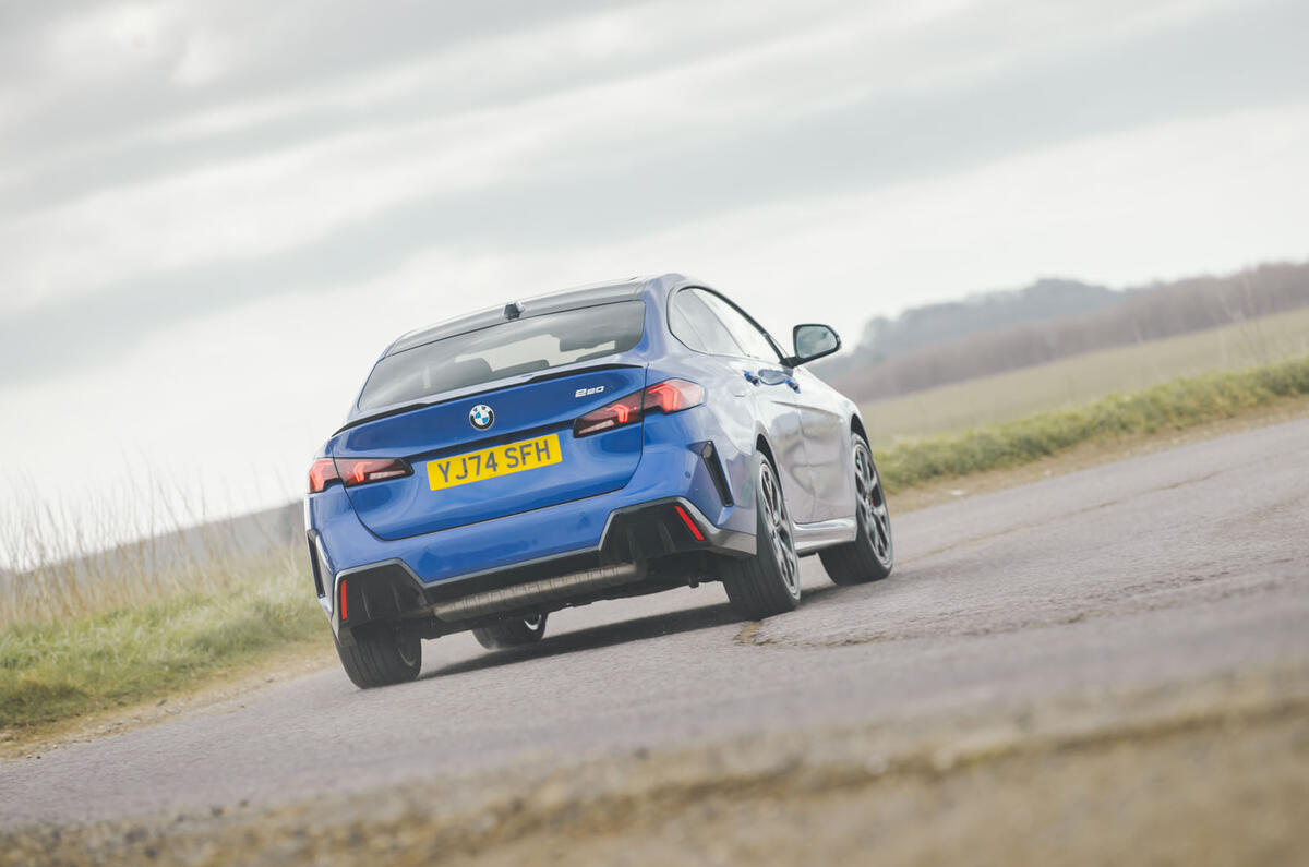 bmw 220 gran coupe 2025 Review rear corner 34 bmw 220 gran coupe 2025 Review rear corner 34