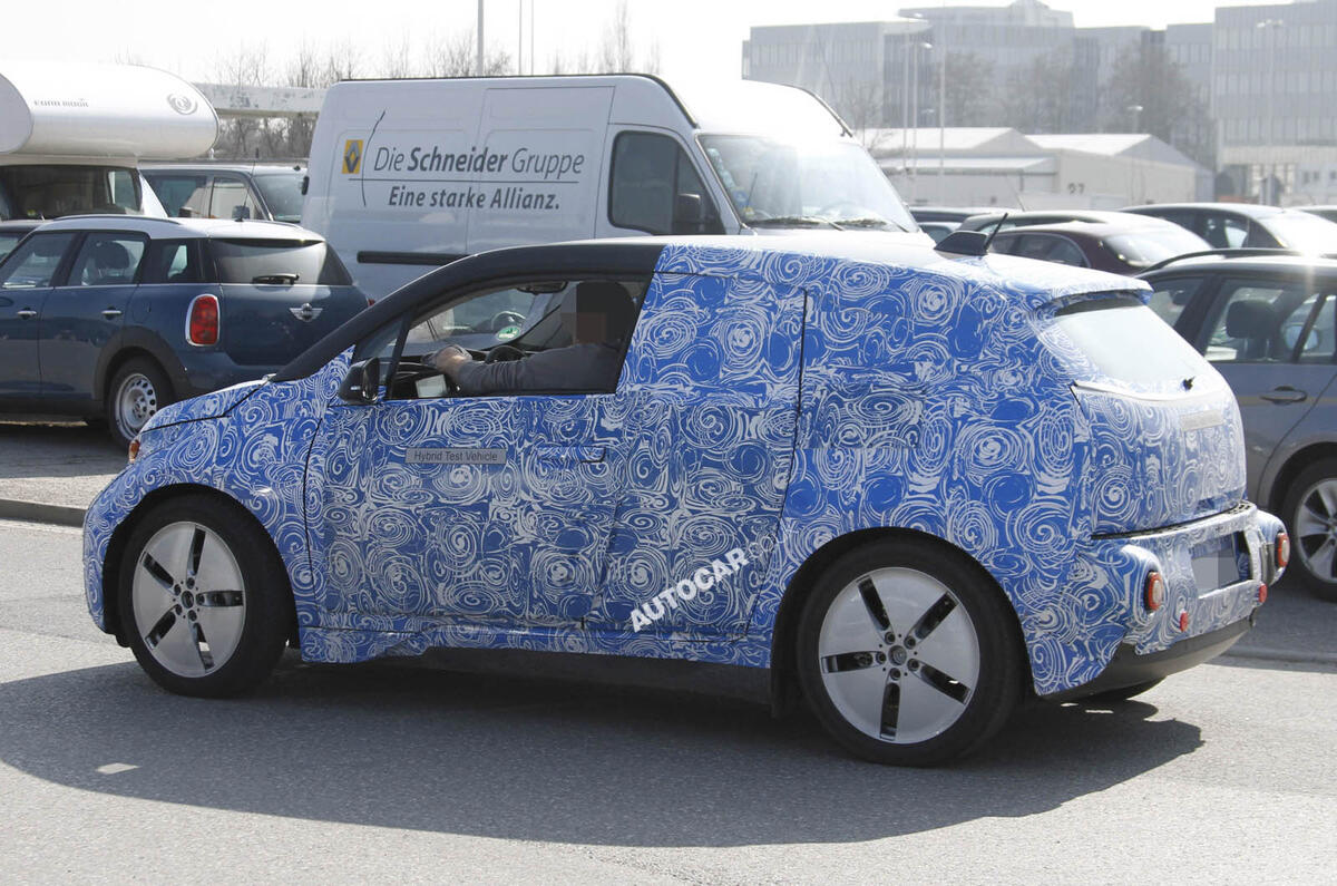 no title BMW i3 - latest spy pics