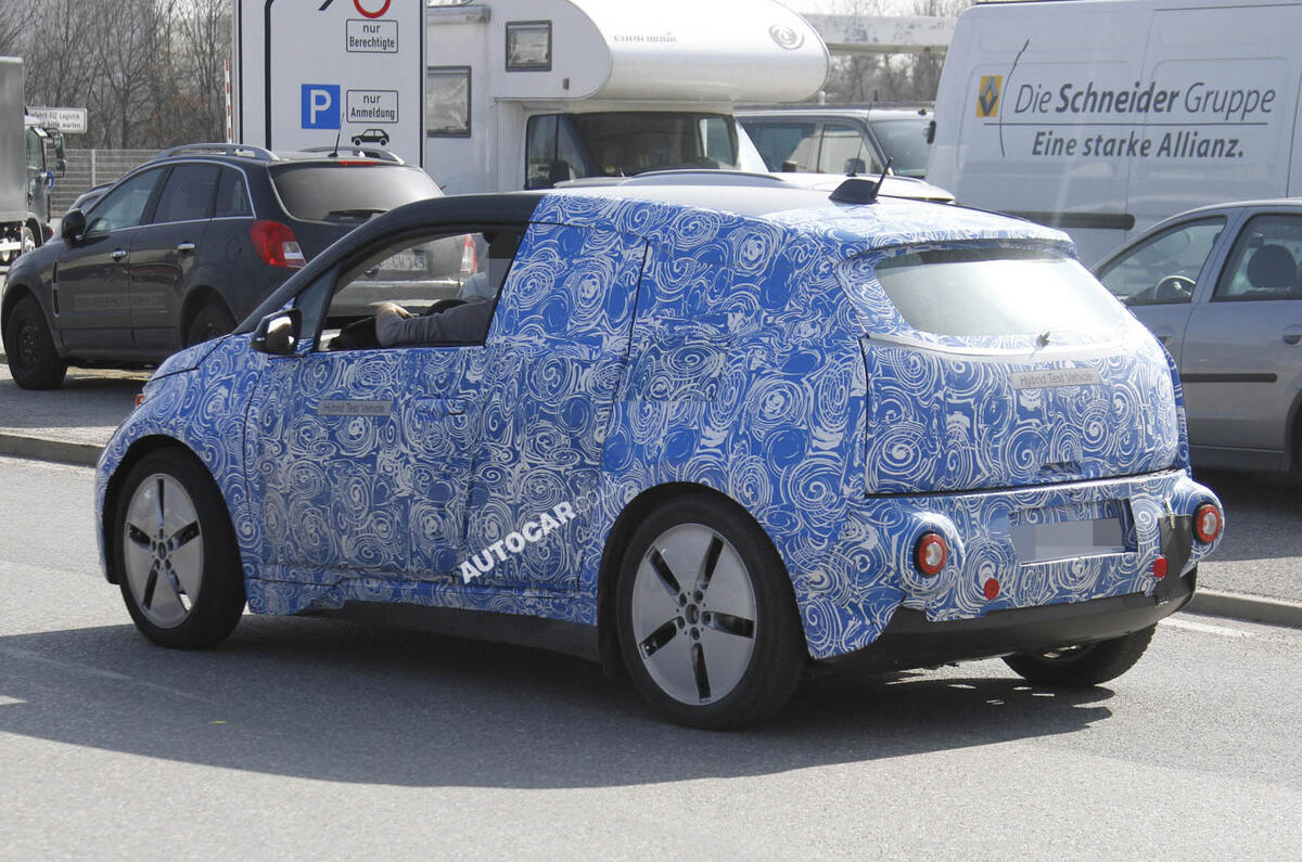 no title BMW i3 - latest spy pics