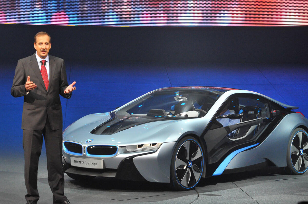 no title Frankfurt show: new BMW i8