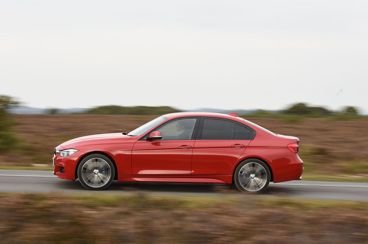 BMW 3 Series side profile