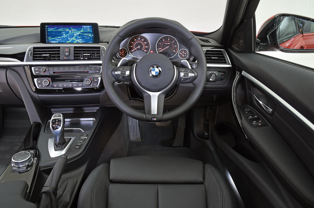 BMW 3 Series dashboard