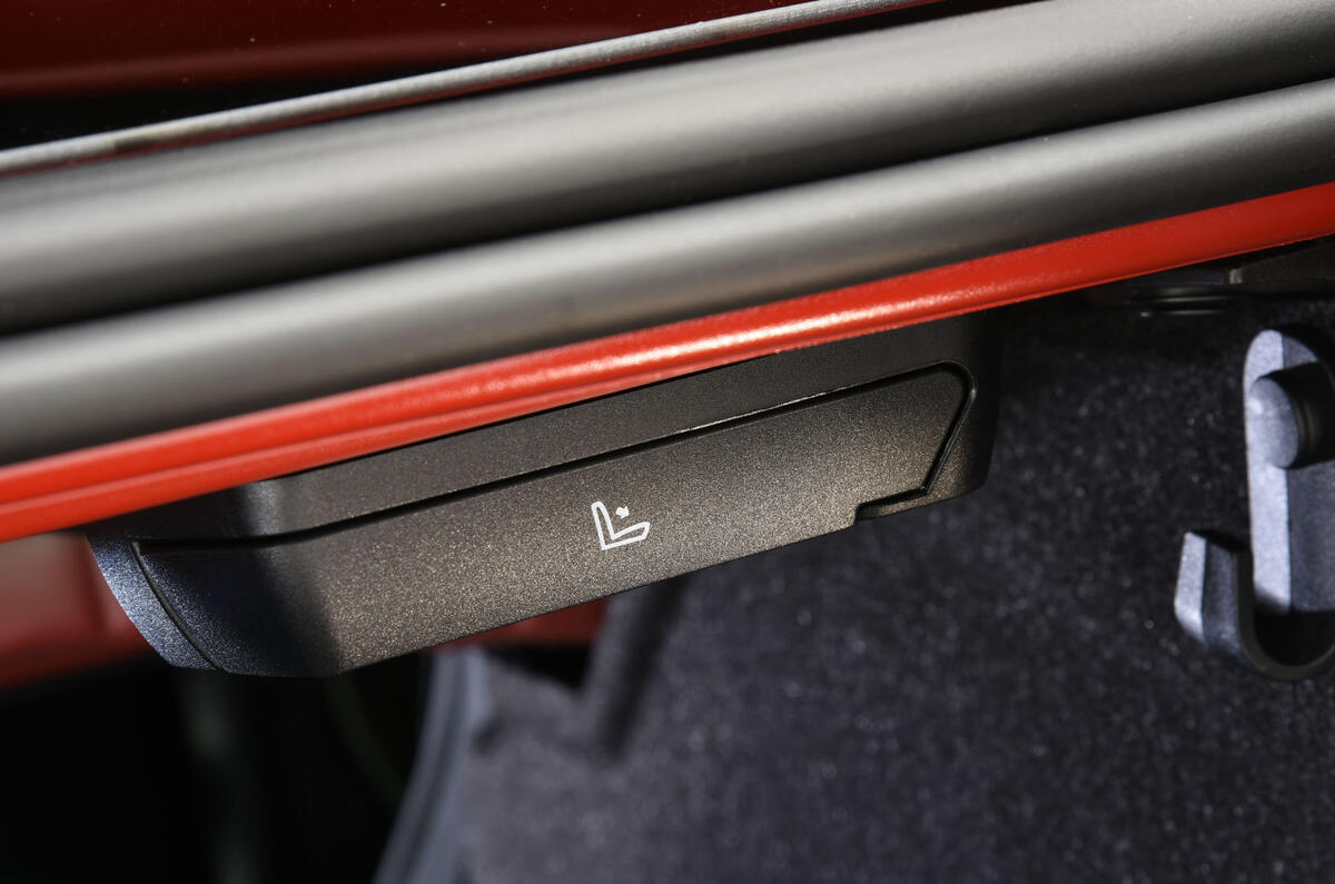 BMW 3 Series rear seat release