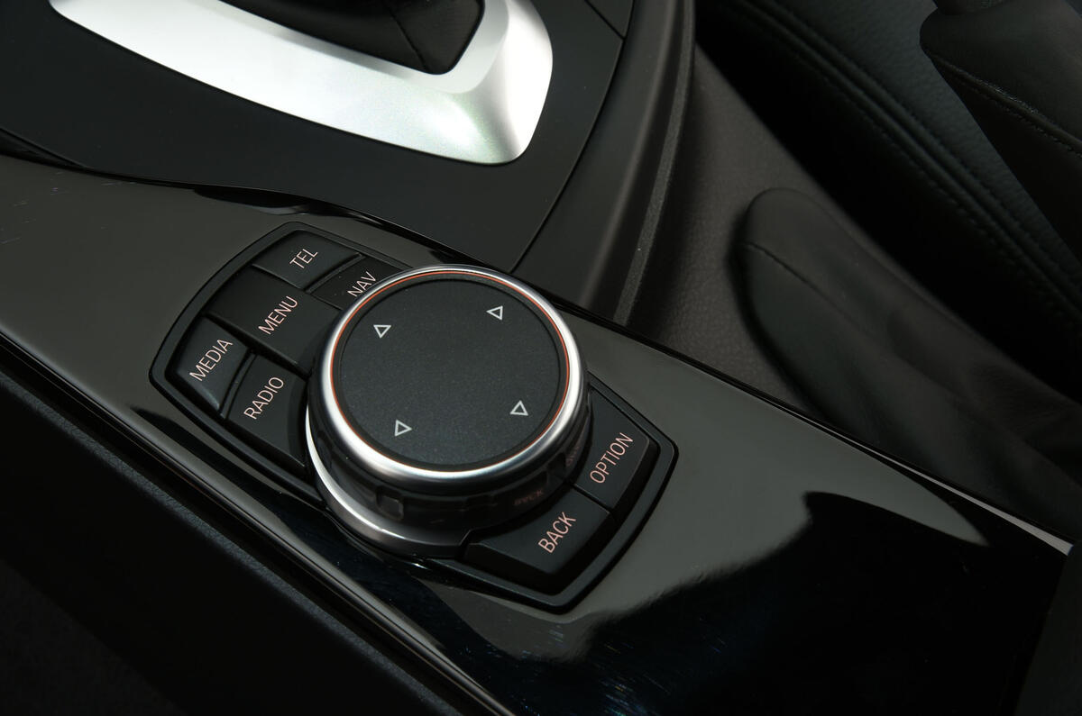 BMW 3 Series iDrive controller