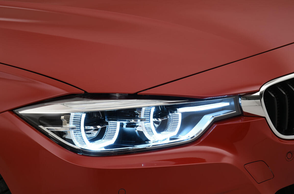 BMW 3 Series LED headlights