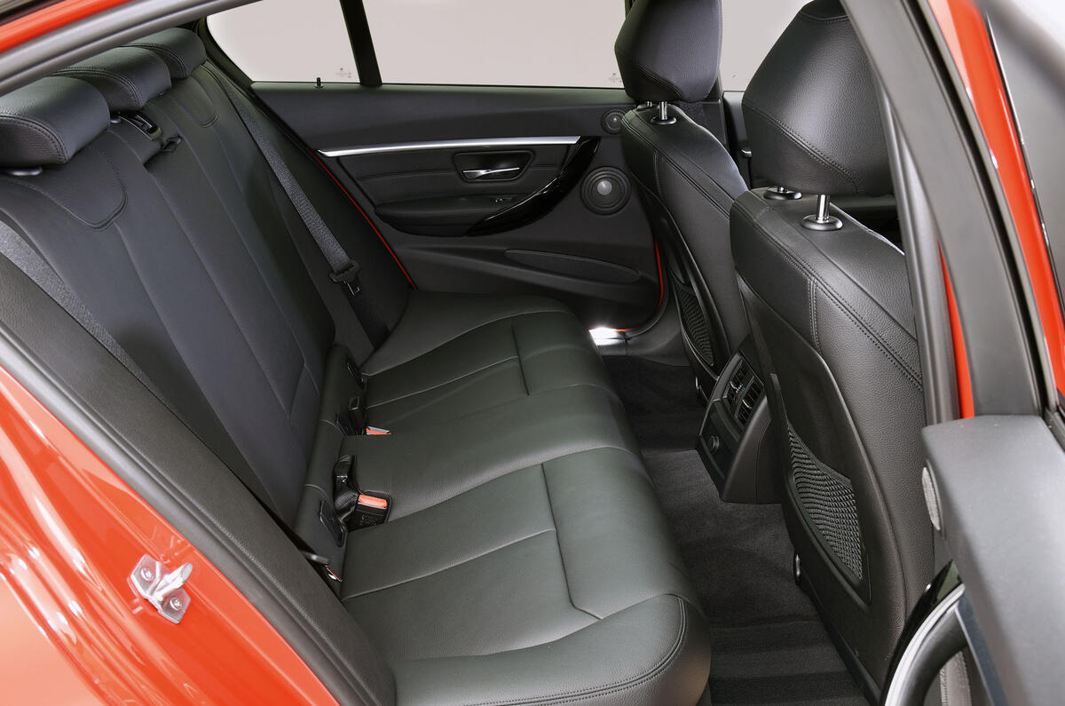 BMW 3 Series rear seats