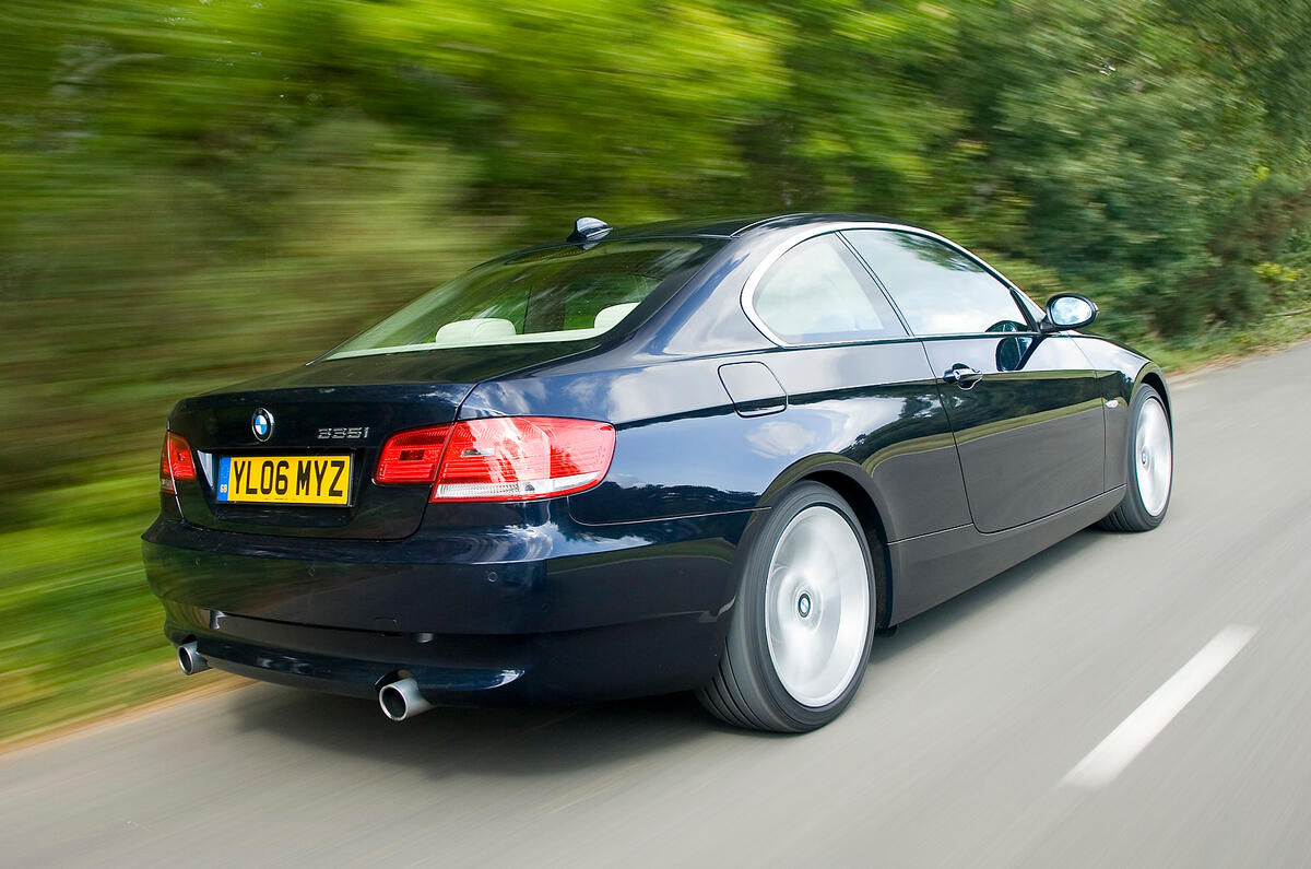 BMW 3 Series Coupé rear quarter
