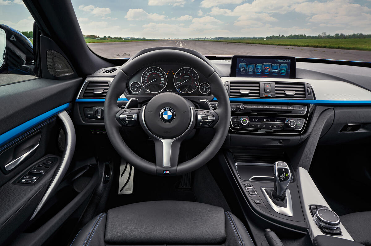 BMW 3 Series GT dashboard