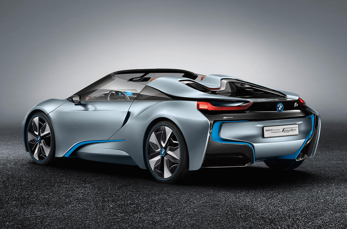 no title BMW i8 Spyder development is challenging