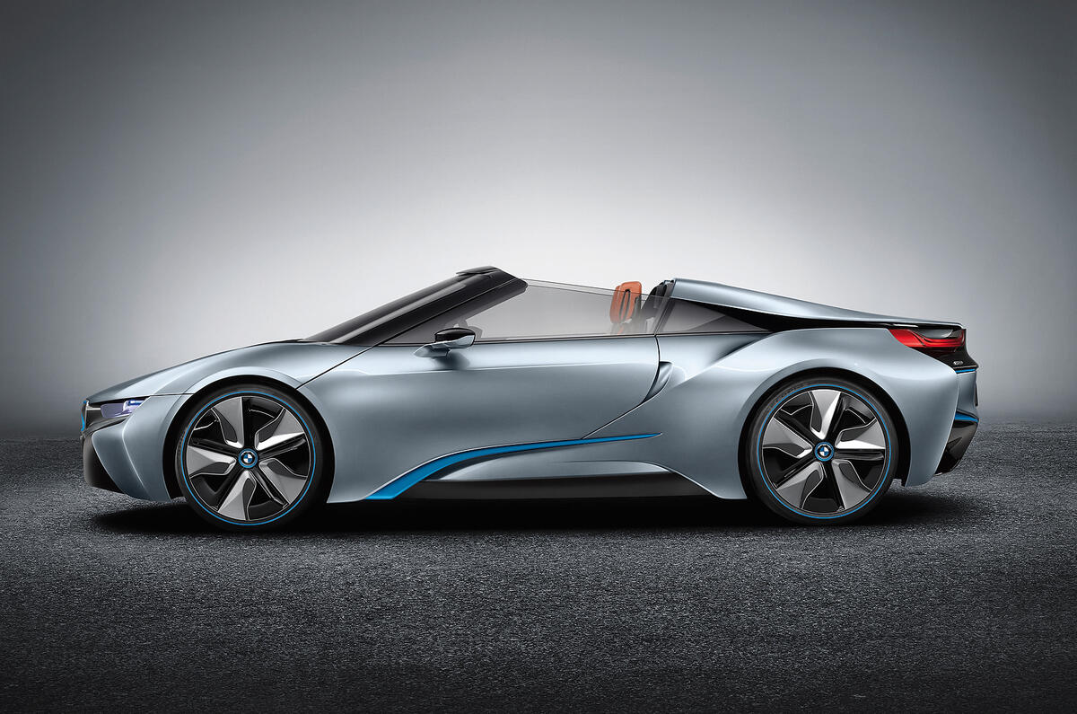 no title BMW i8 Spyder development is challenging