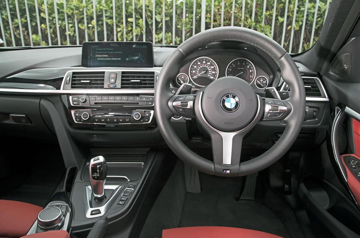 BMW 330e dashboard