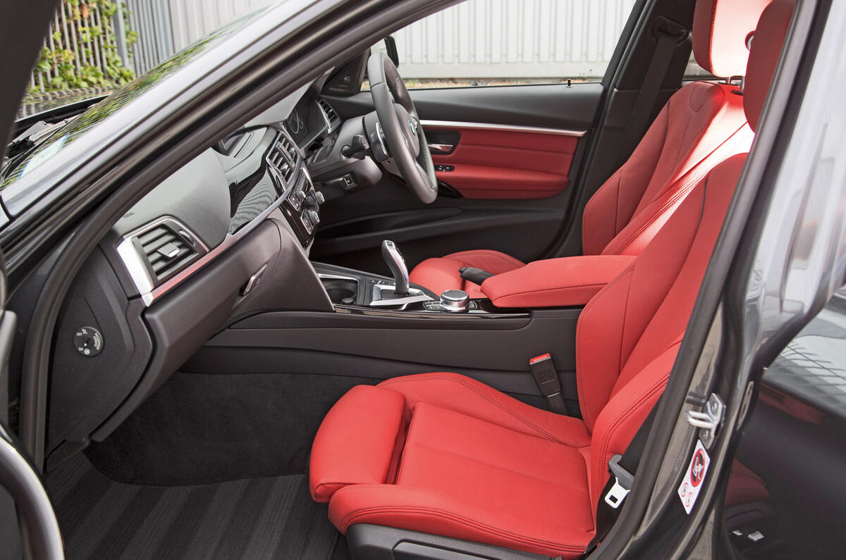 BMW 330e interior