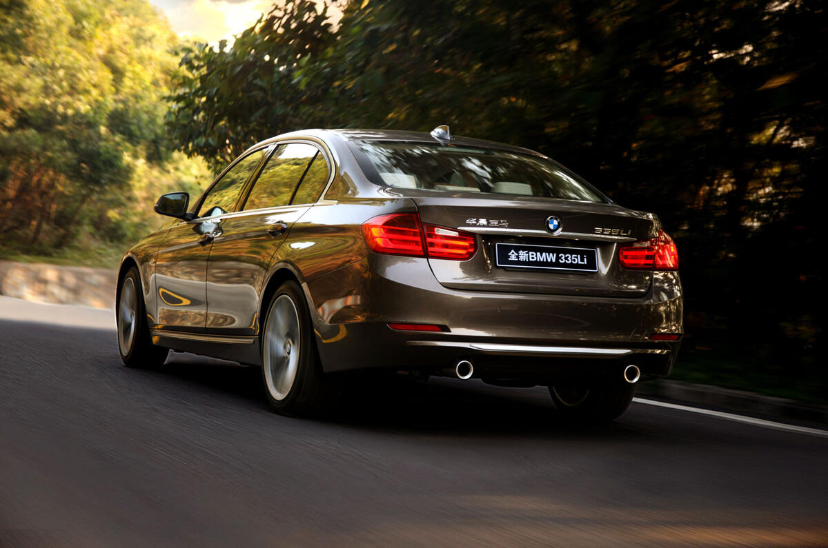 Beijing motor show: BMW 3-series LWB