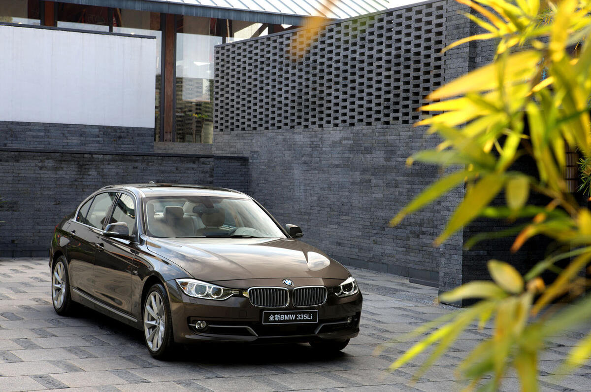 Beijing motor show: BMW 3-series LWB