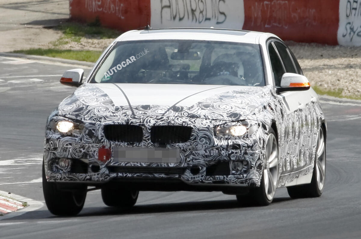 New BMW 3-series scooped