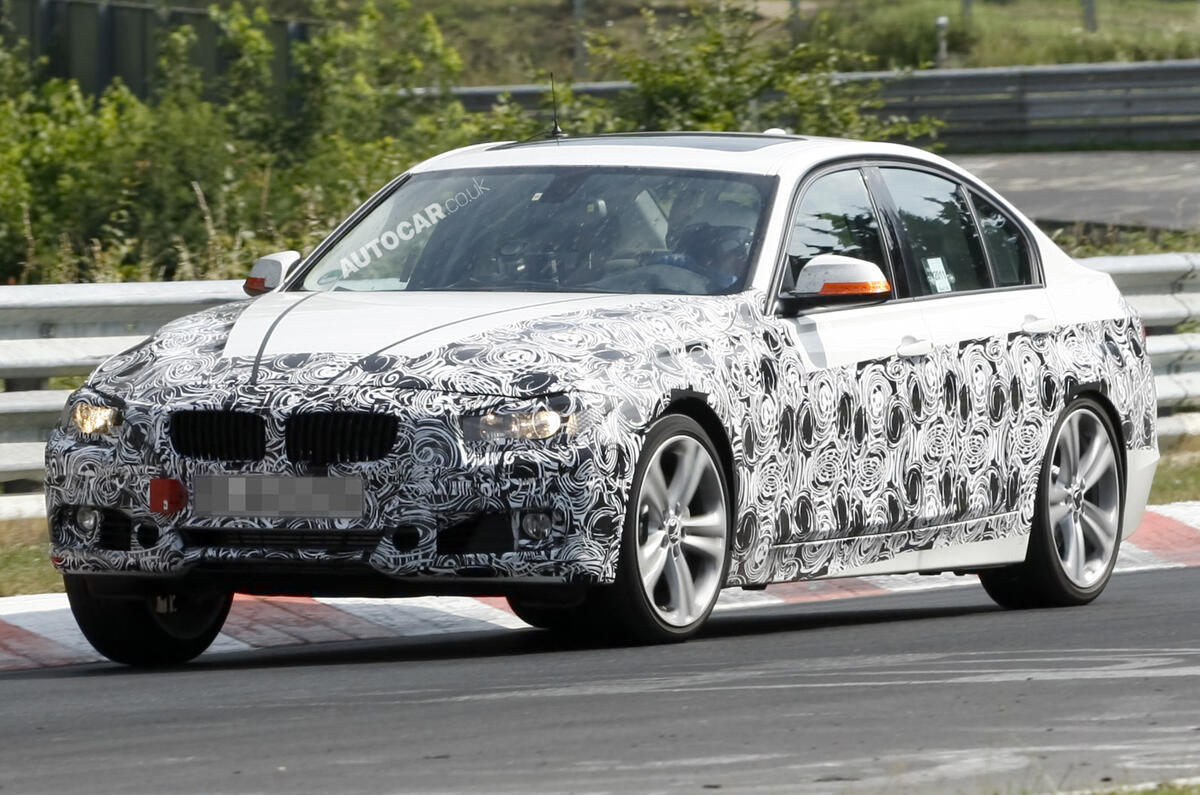 New BMW 3-series scooped