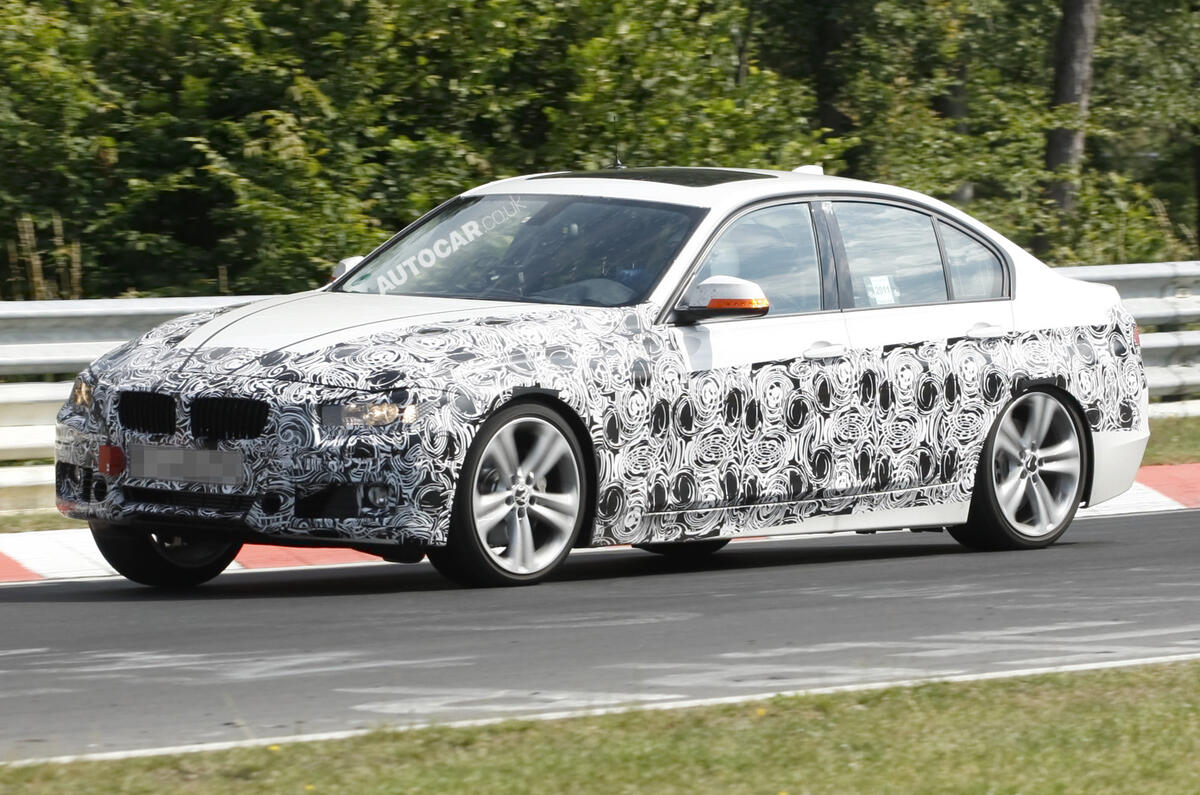 New BMW 3-series scooped