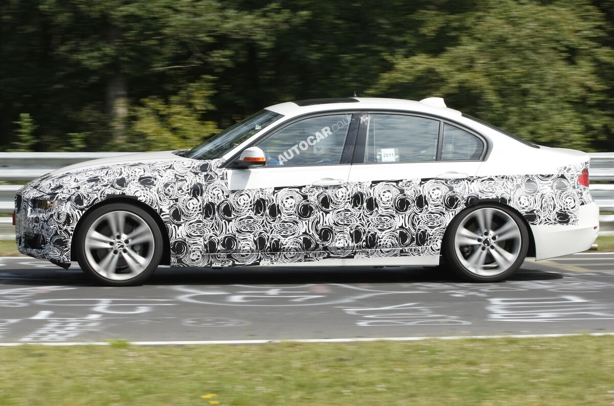 New BMW 3-series scooped