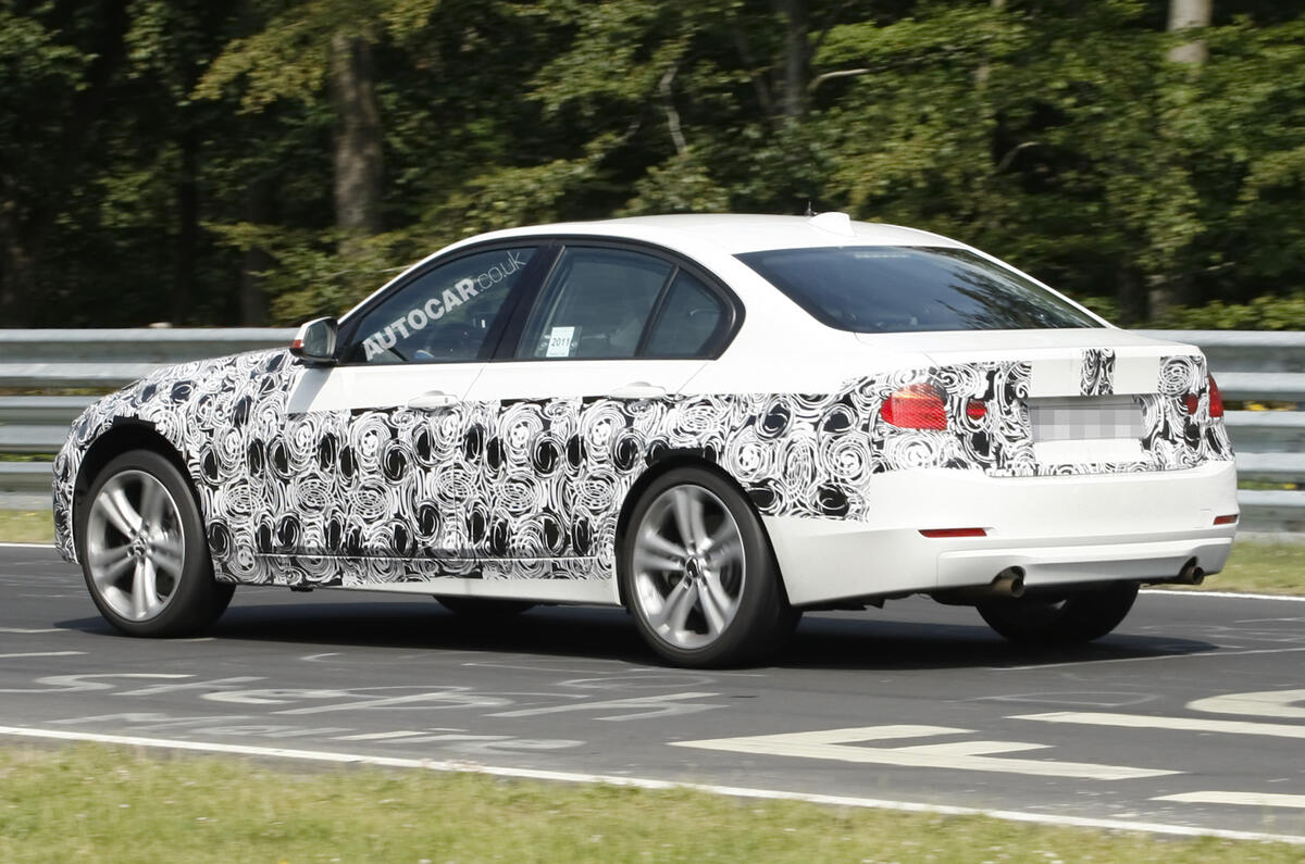 New BMW 3-series scooped