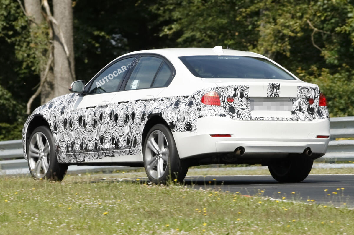 New BMW 3-series scooped