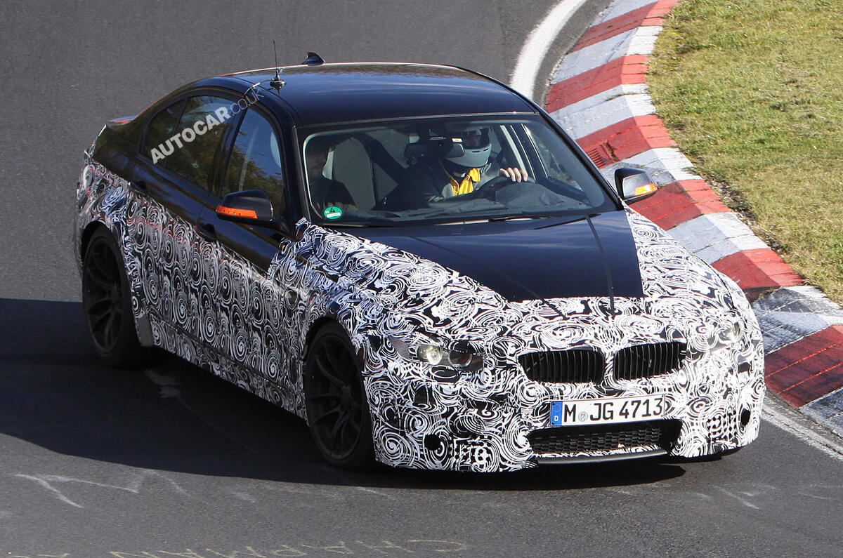 no title BMW M3: new spy pictures