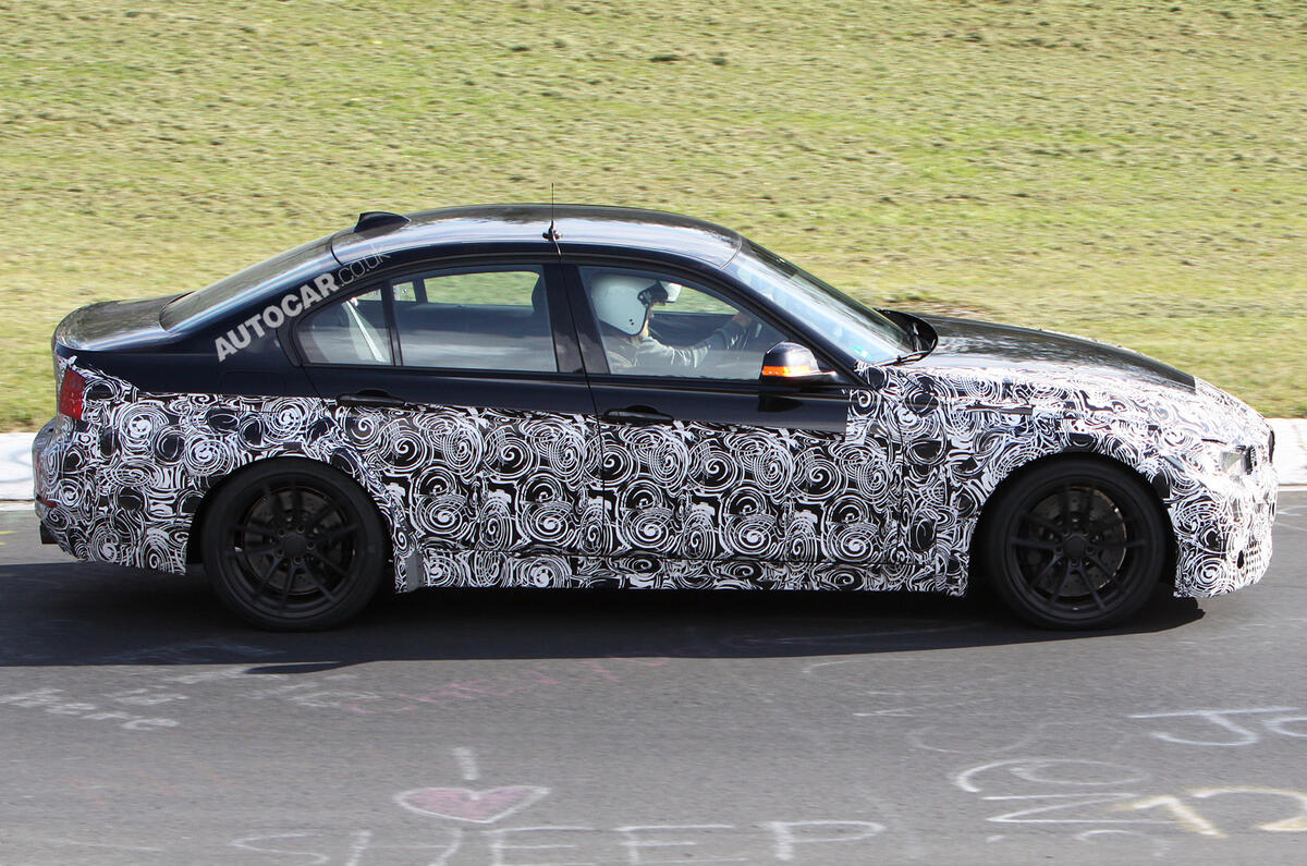 no title BMW M3: new spy pictures
