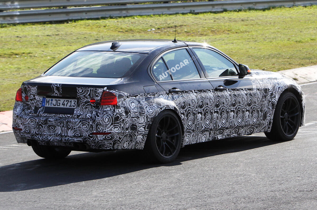 no title BMW M3: new spy pictures